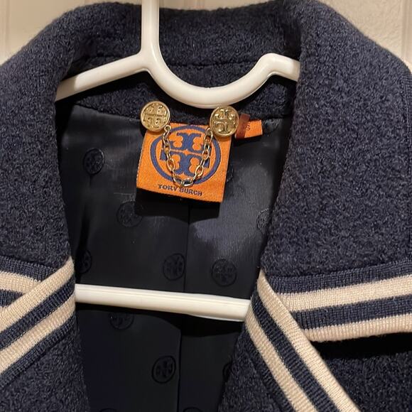Tory Burch navy wool blazer small - Picture 5 of 9